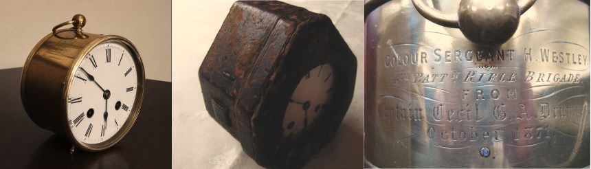 Clock presented to Henry Robinson Westley
